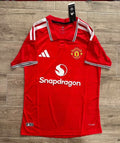 Maillot Manchester United Domicile Rouge – Col Polo