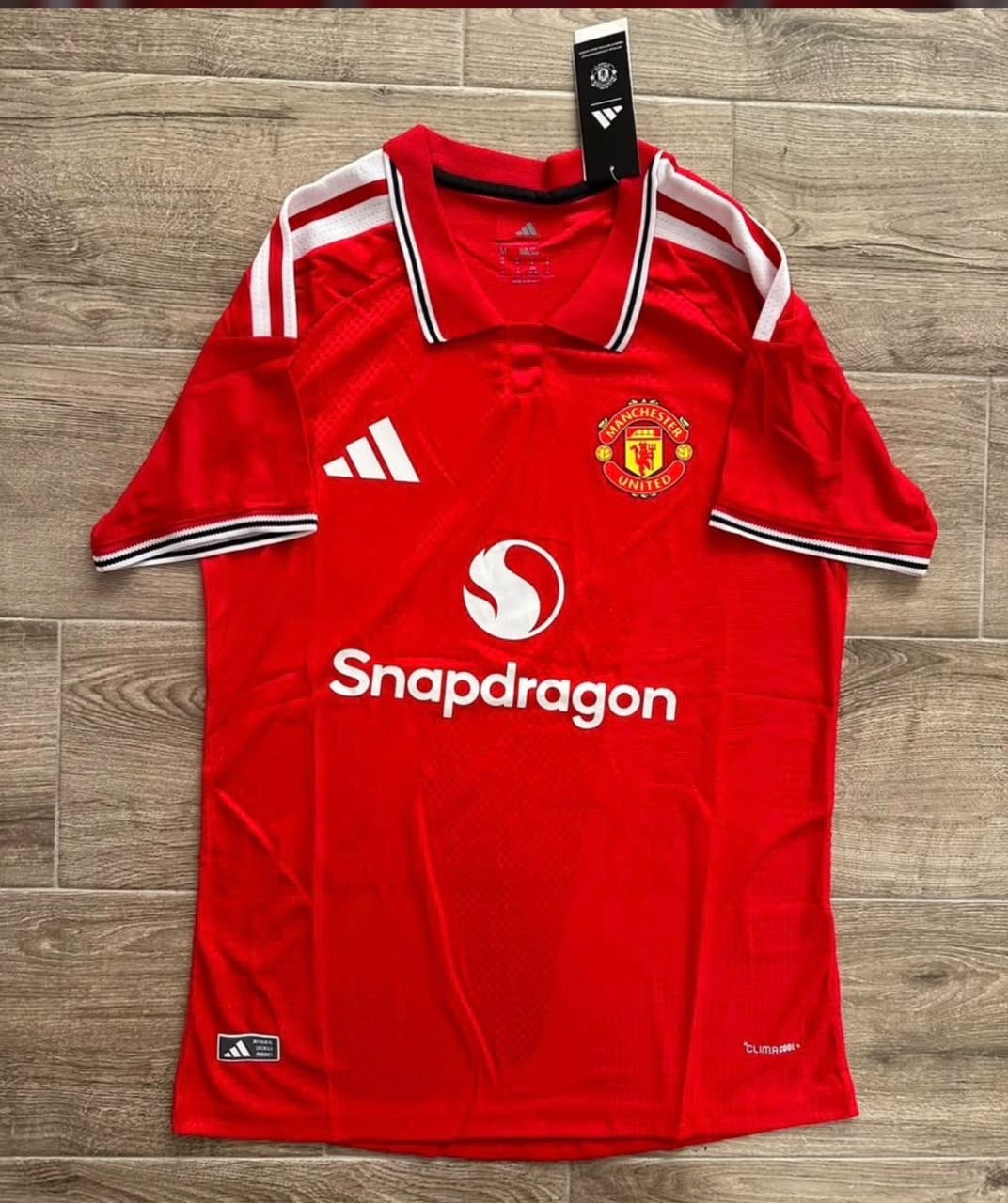 Maillot Manchester United Domicile Rouge – Col Polo