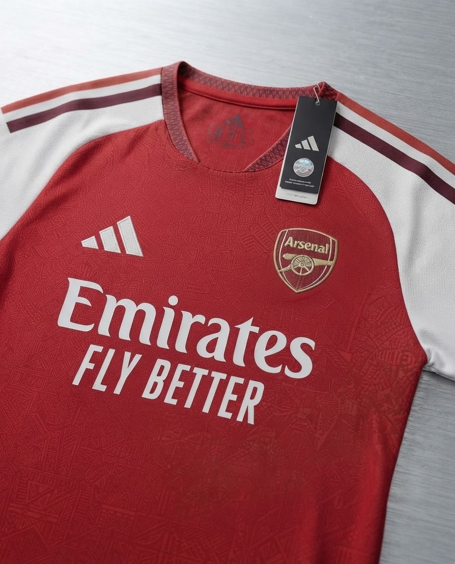 Maillot Arsenal Domicile Rouge