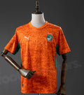 Maillot Côte d'Ivoire Orange – Motif Tacheté