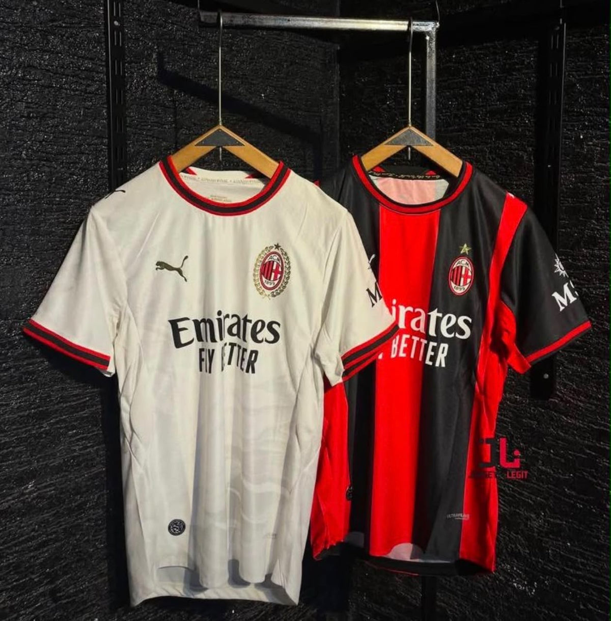 Maillot AC Milan Domicile Rouge & Noir