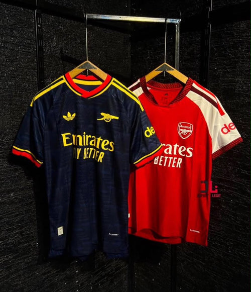 Maillot Arsenal Bleu Marine & Jaune