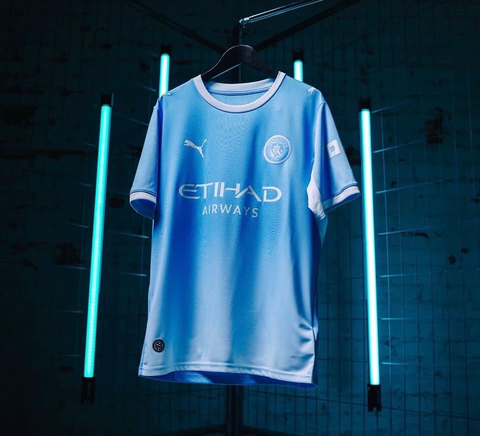 Maillot Manchester City Domicile Bleu Ciel