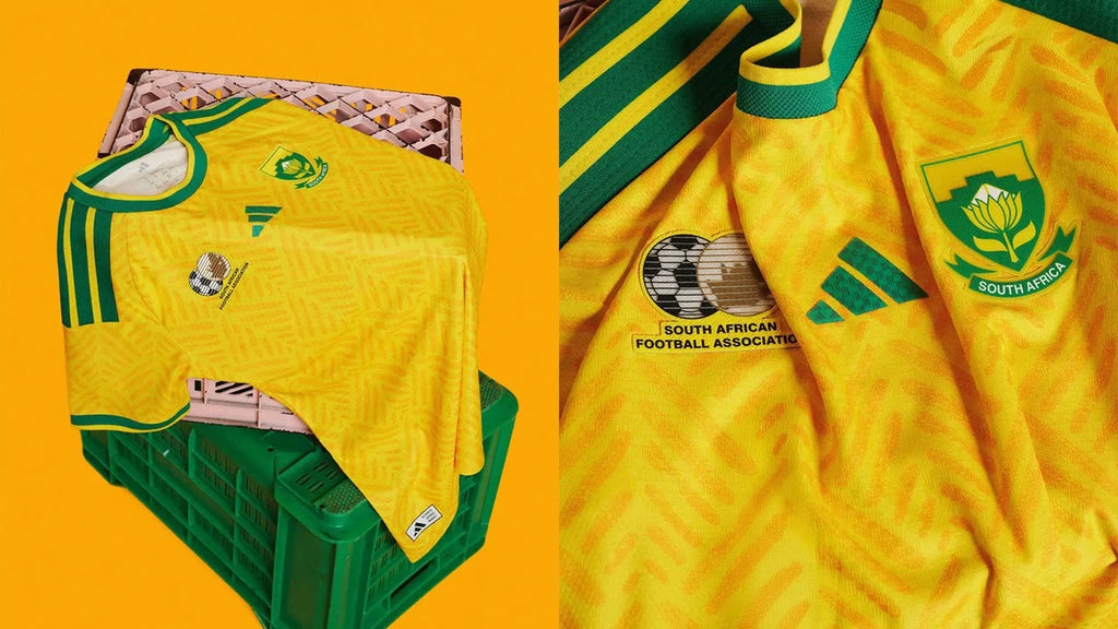 Maillot Afrique du Sud Domicile Jaune