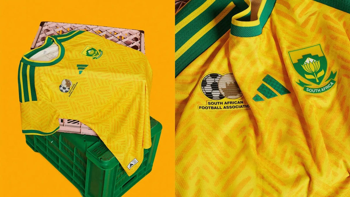 Maillot Afrique du Sud Domicile Jaune