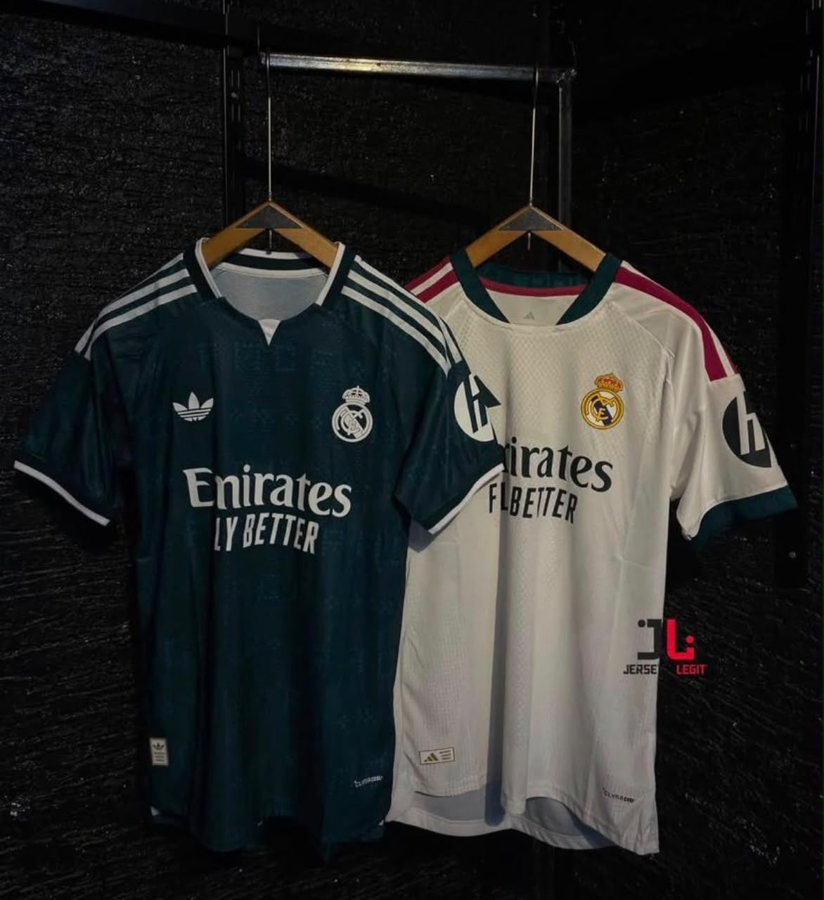 Maillot Real Madrid Vert Foncé