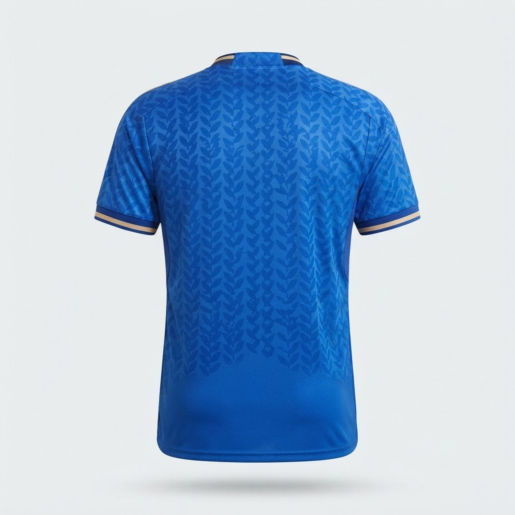 Maillot Italie Domicile Bleu – vue de dos
