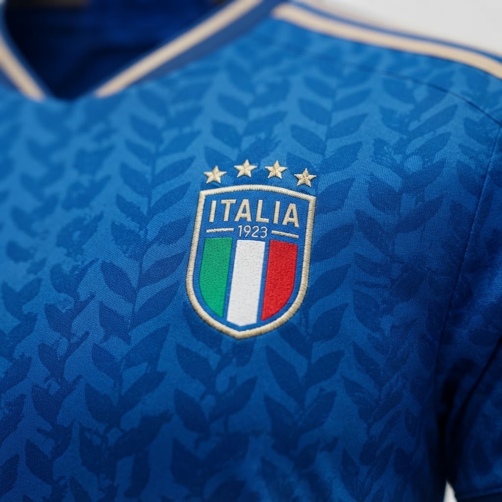 Maillot Italie Domicile Bleu