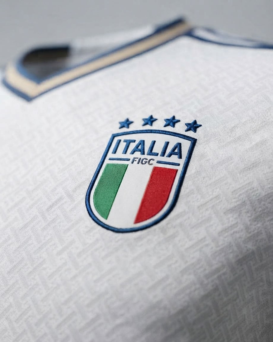 Maillot Italie Blanc – écusson