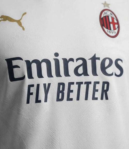 Maillot AC Milan Extérieur Blanc – sponsor